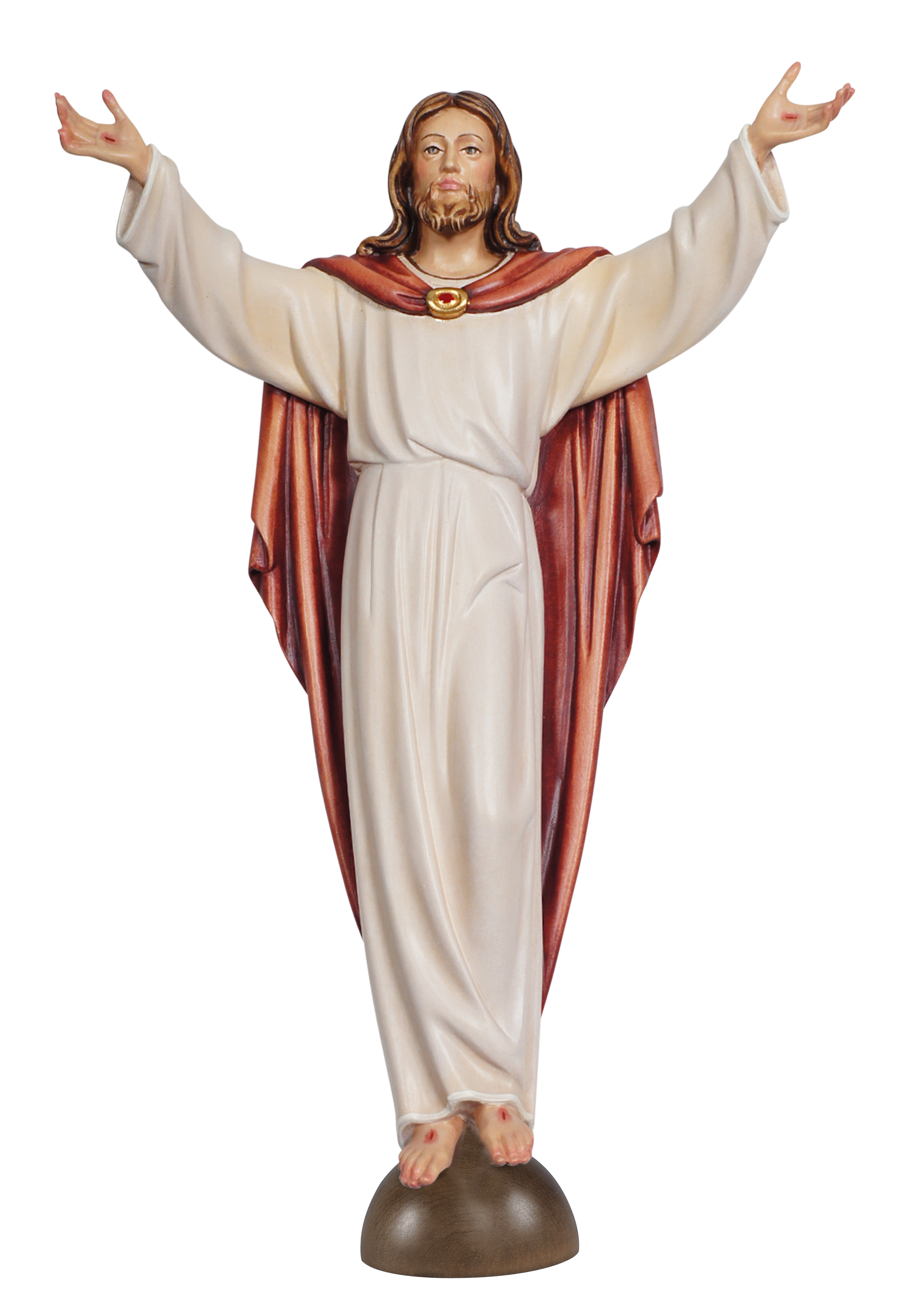 Auferstandener Christus auf Konsole