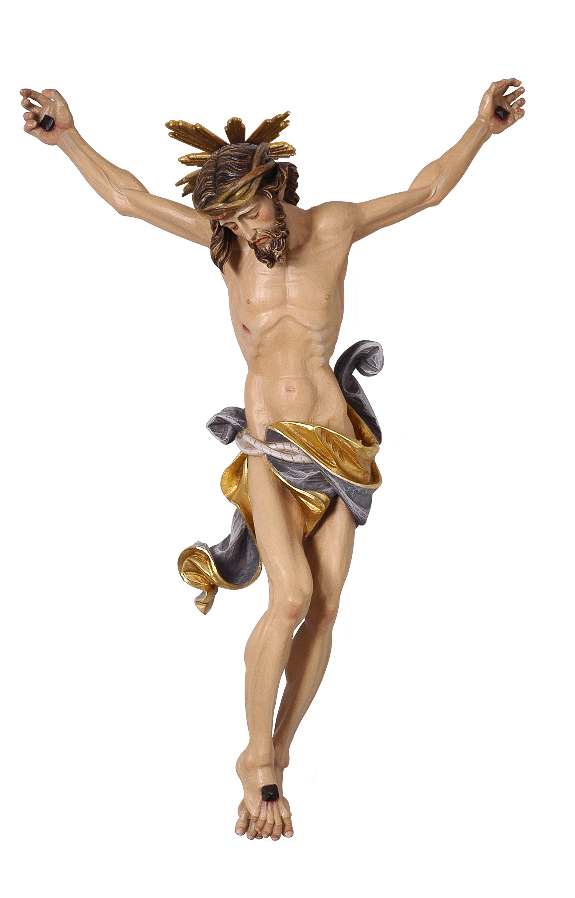 Christus Leonardo mit Strahlen