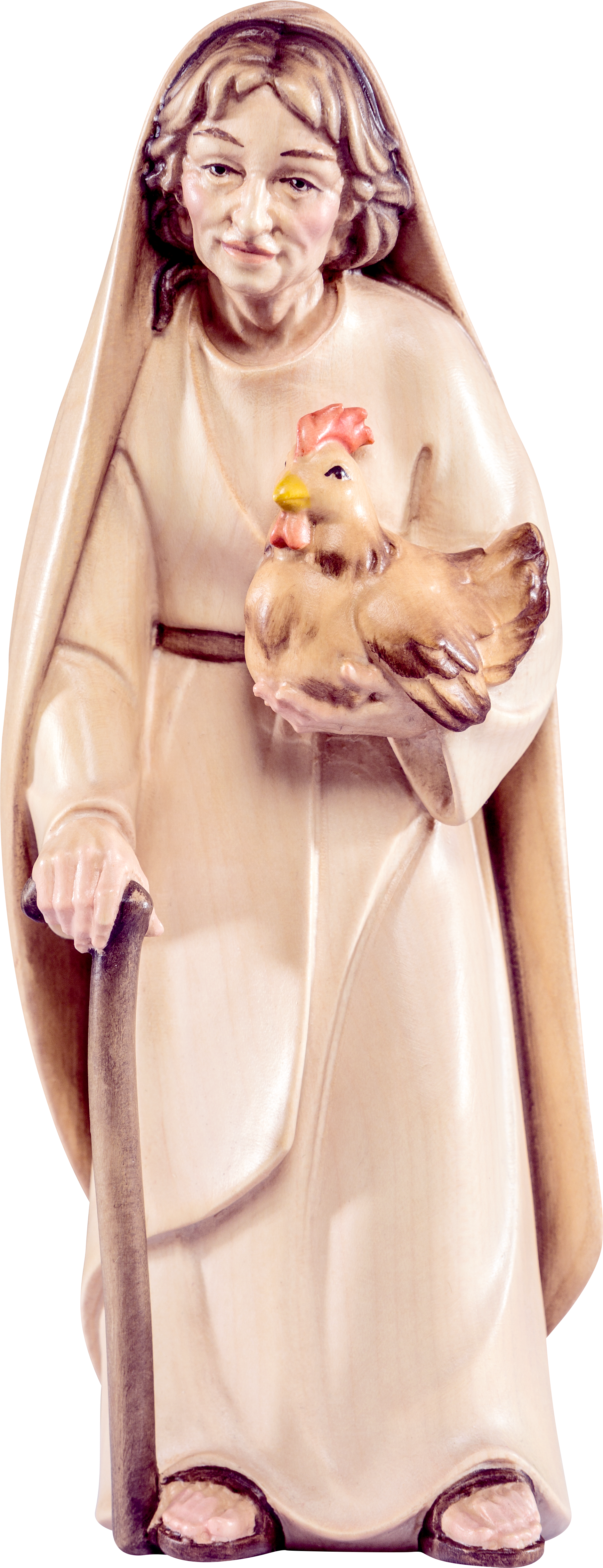 Hirtin mit Henne Artis