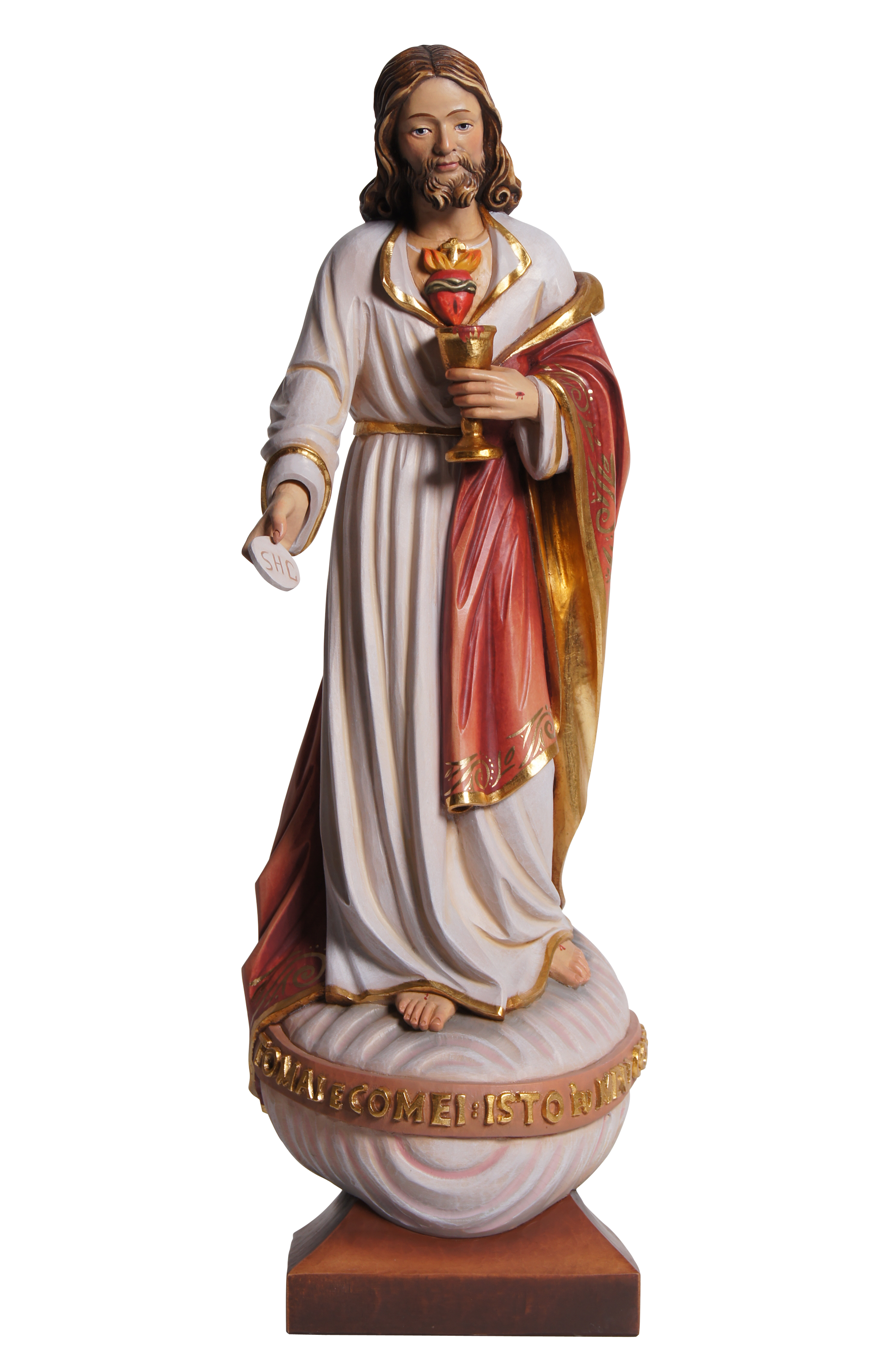 Herz Jesu mit Hostie