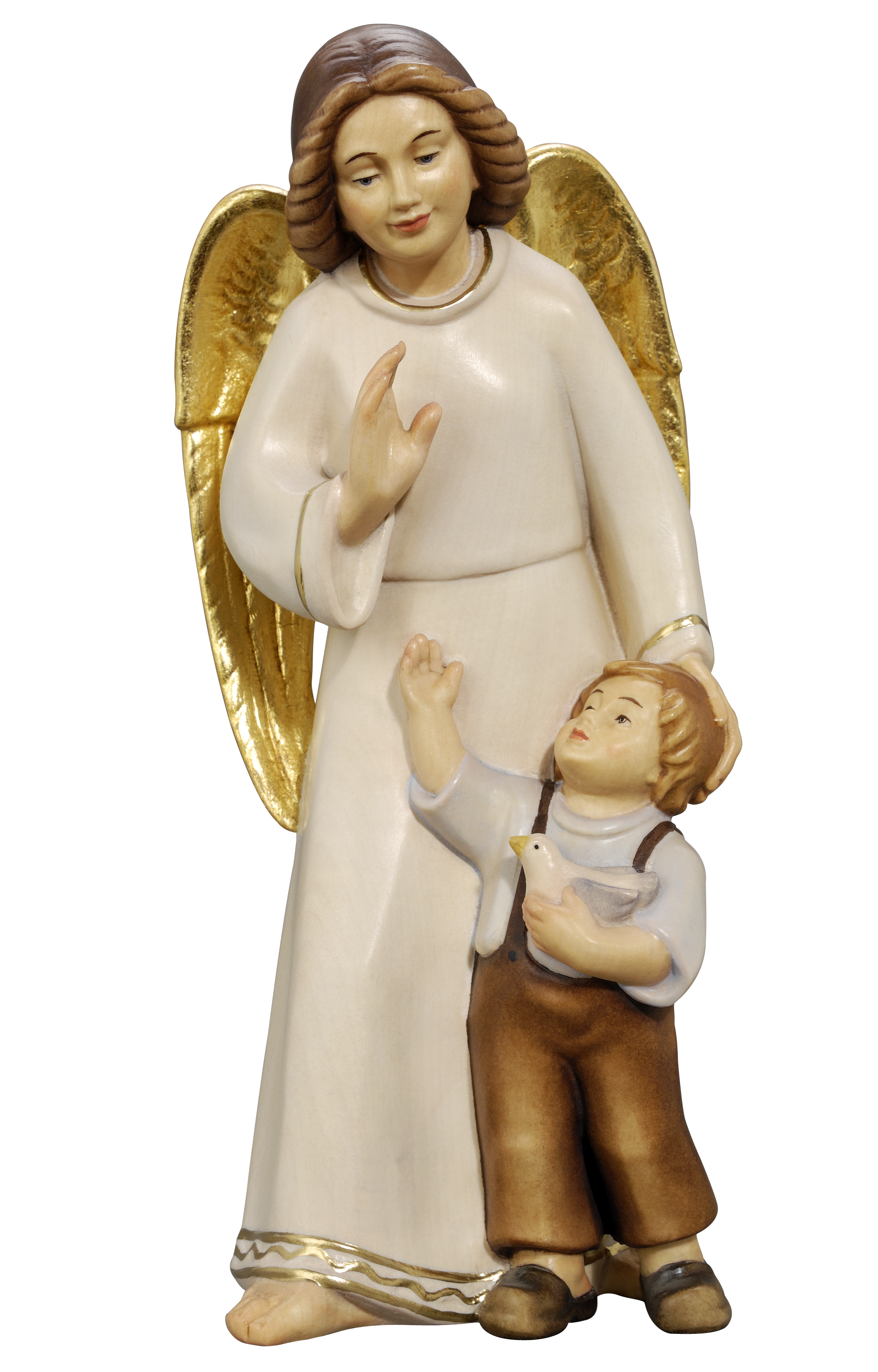 Schutzengel mit Bub - modern