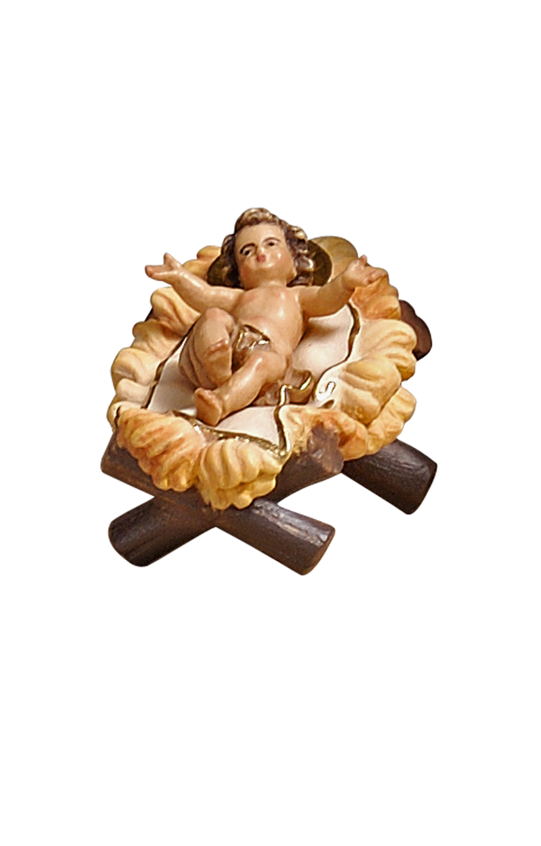 Mahlknecht Krippe Jesukind lose-Wiege