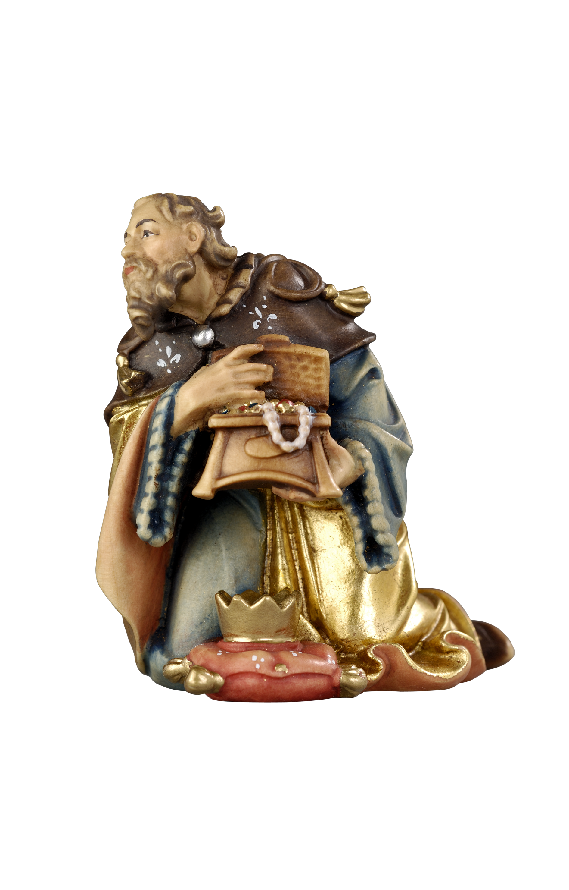 Rainell Krippe König Melchior kniend