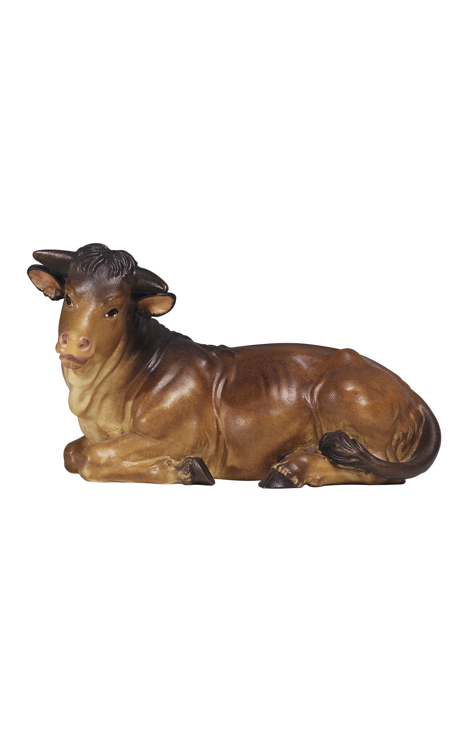 Kostner Krippe Ochs liegend