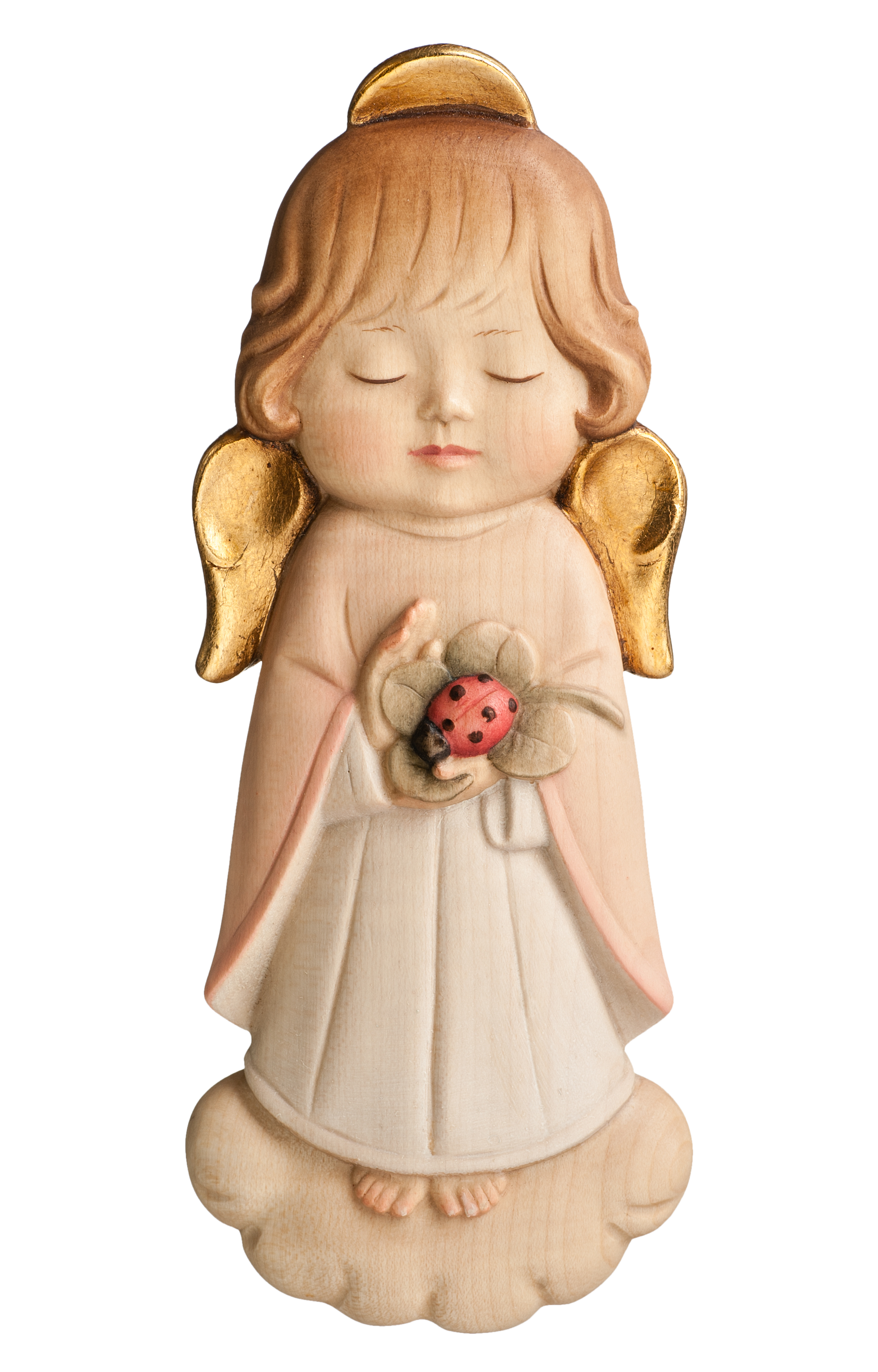 Schutzengel mit Maikäfer rosa