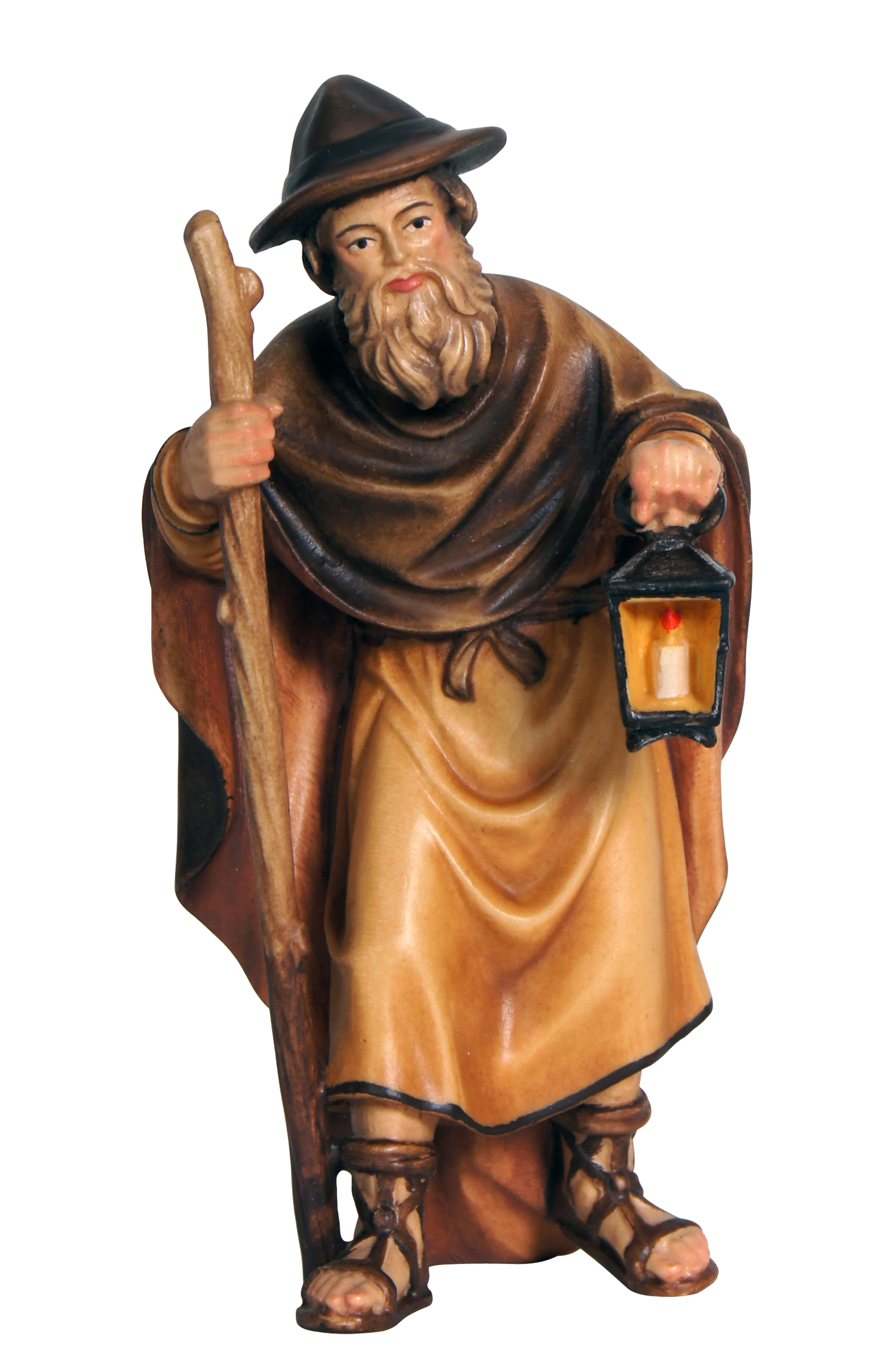 Mahlknecht Krippe Hirt mit Laterne