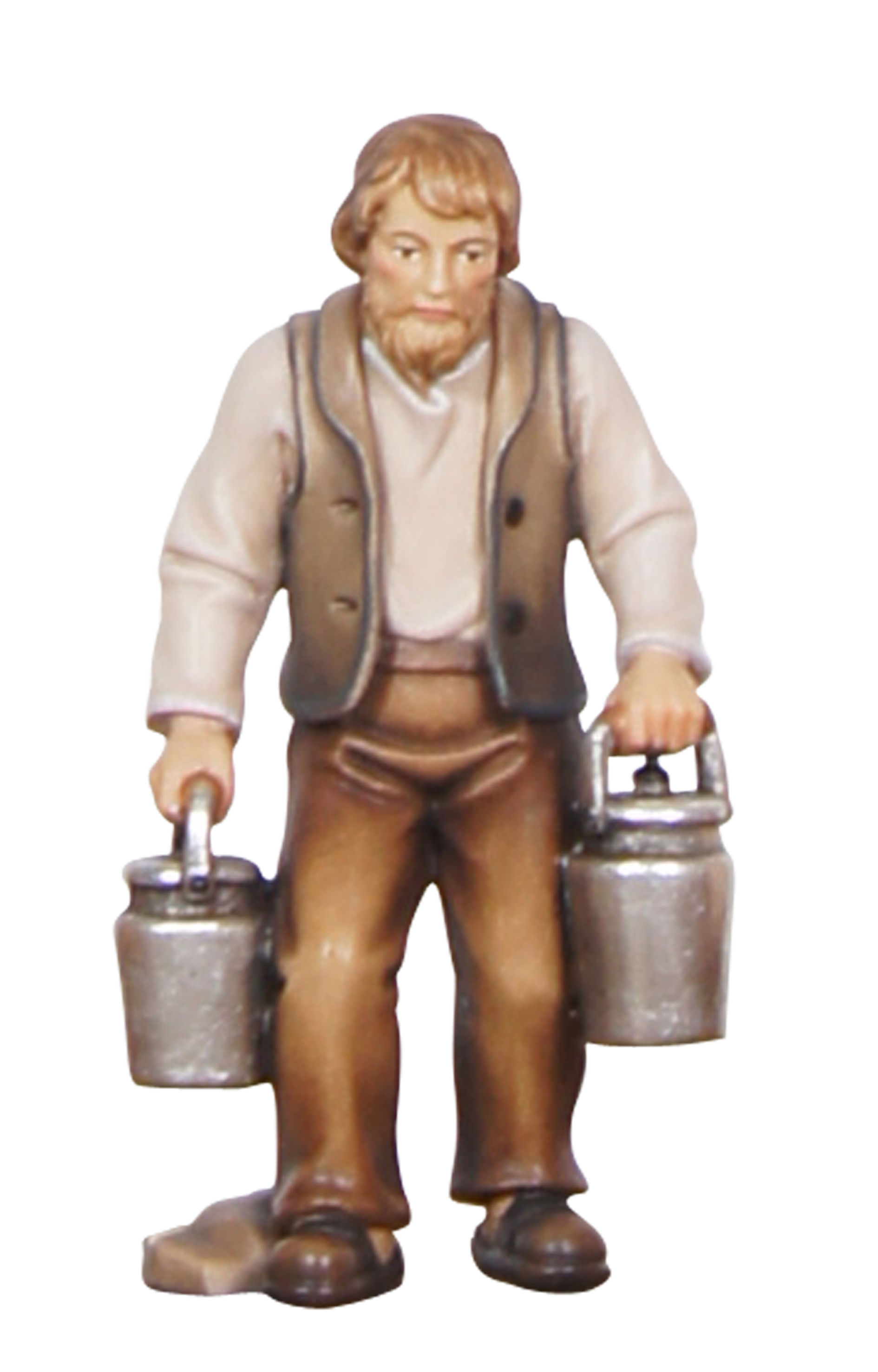 Mahlknecht Krippe Hirt mit Milchkanne