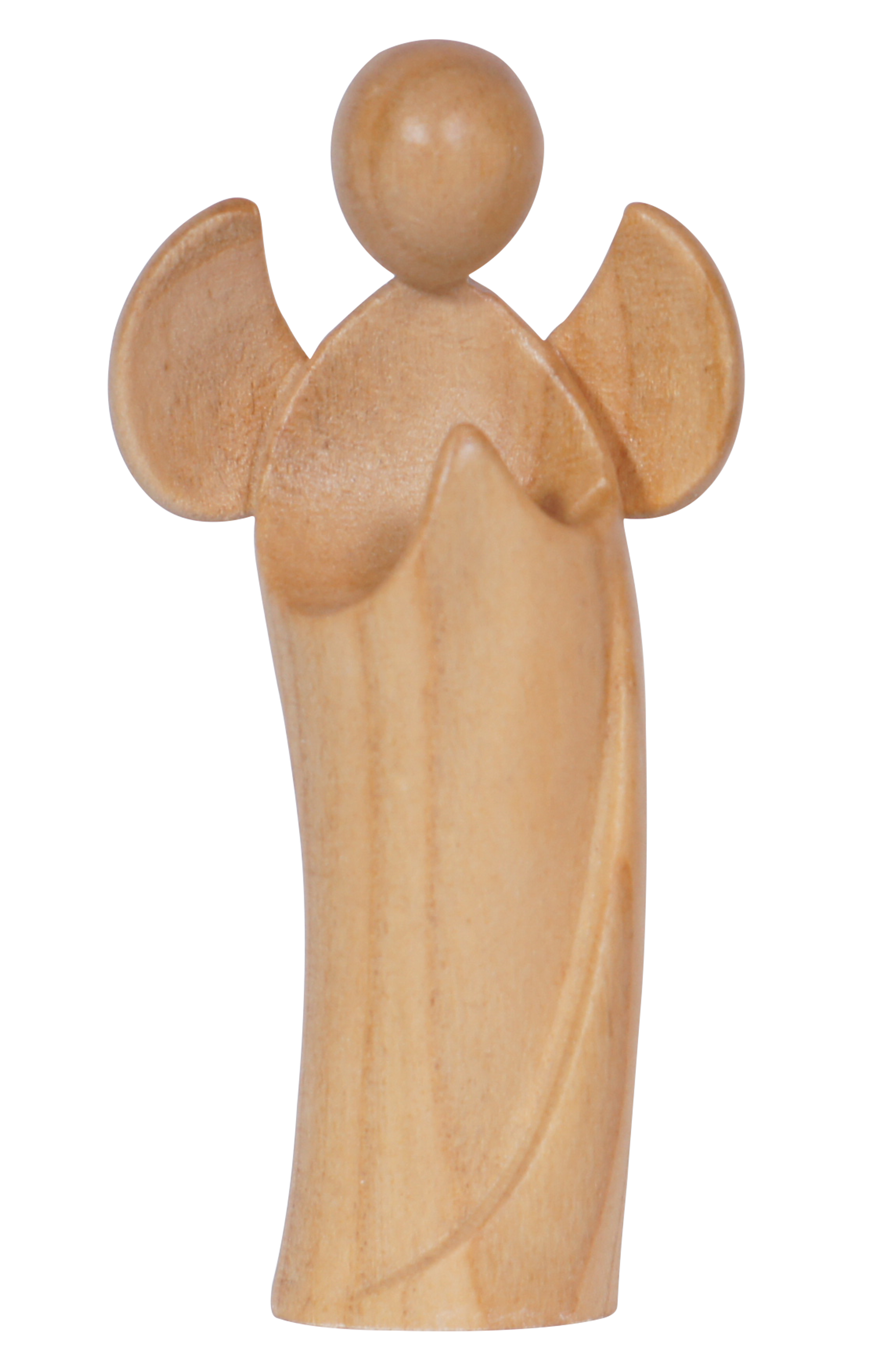 Engel Amore betend Kirschholz