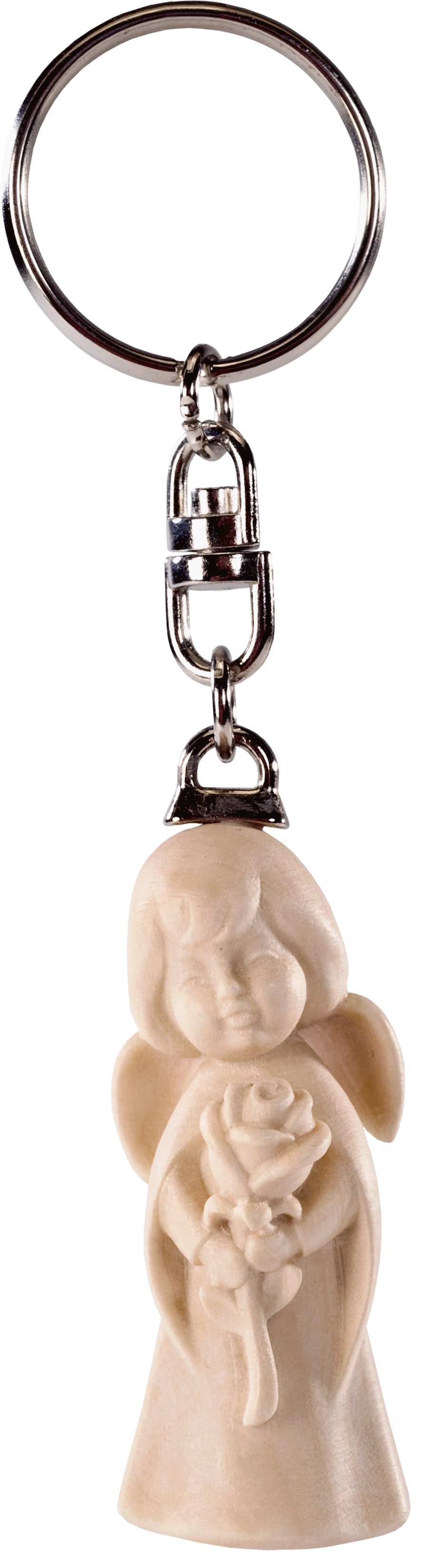 Schlüsselanhänger T.E. mit Rose