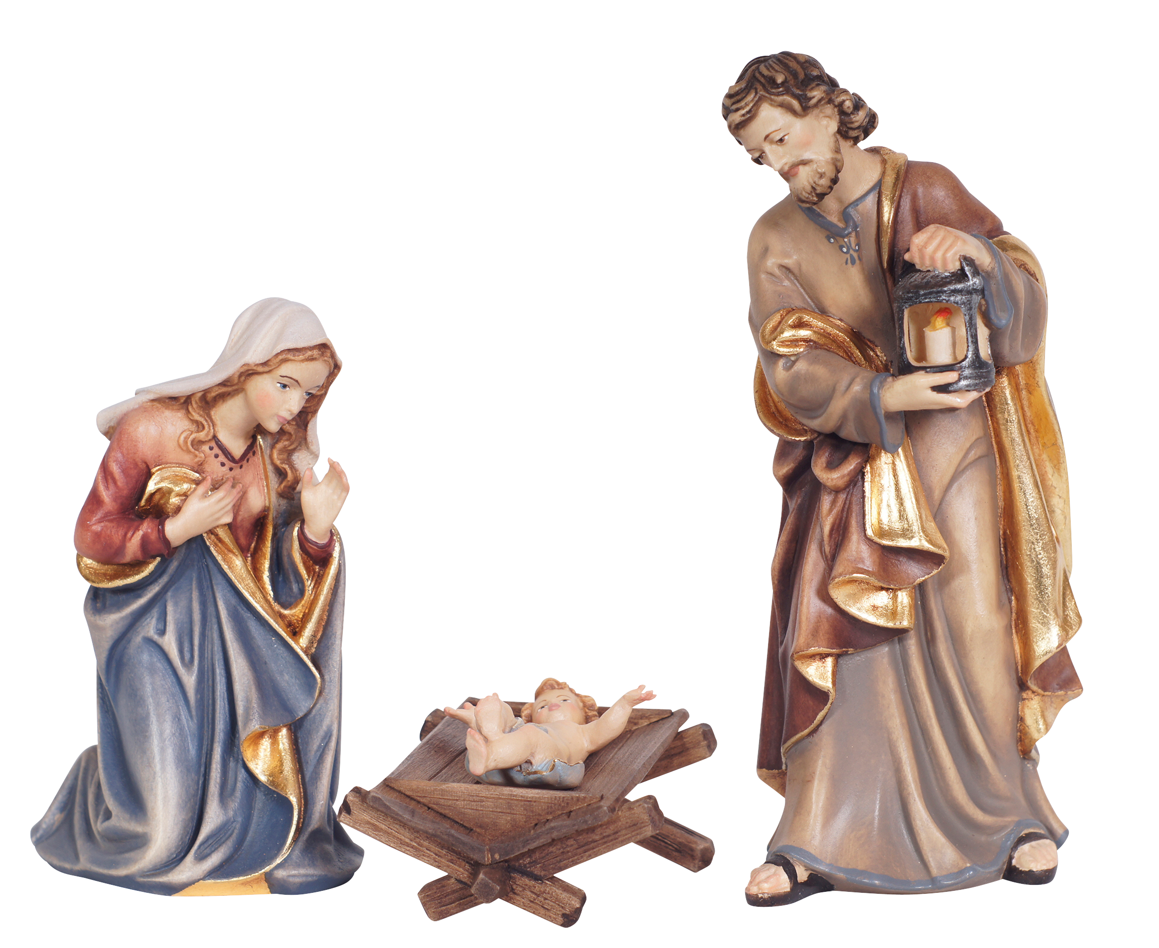 Kostner Krippe Hl.Fam.Jesuk.+Holzw.