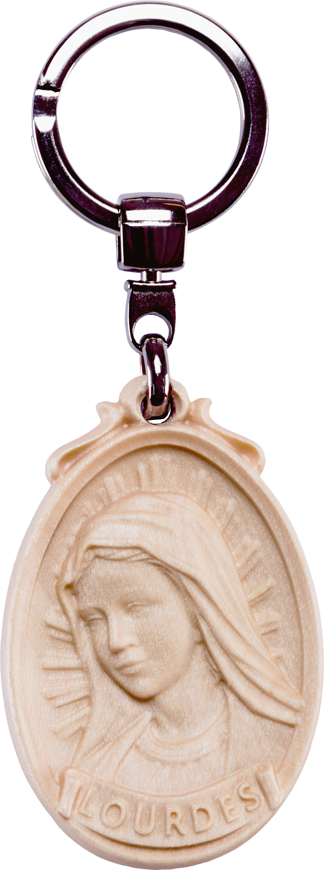 Schlüsselanhänger Büste Lourdes