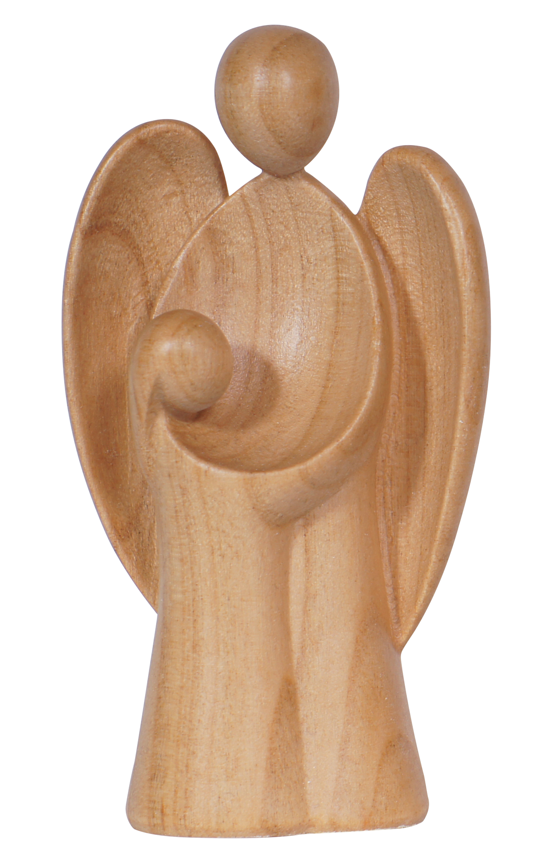 Schutzengel Amore Mädchen Kirschholz