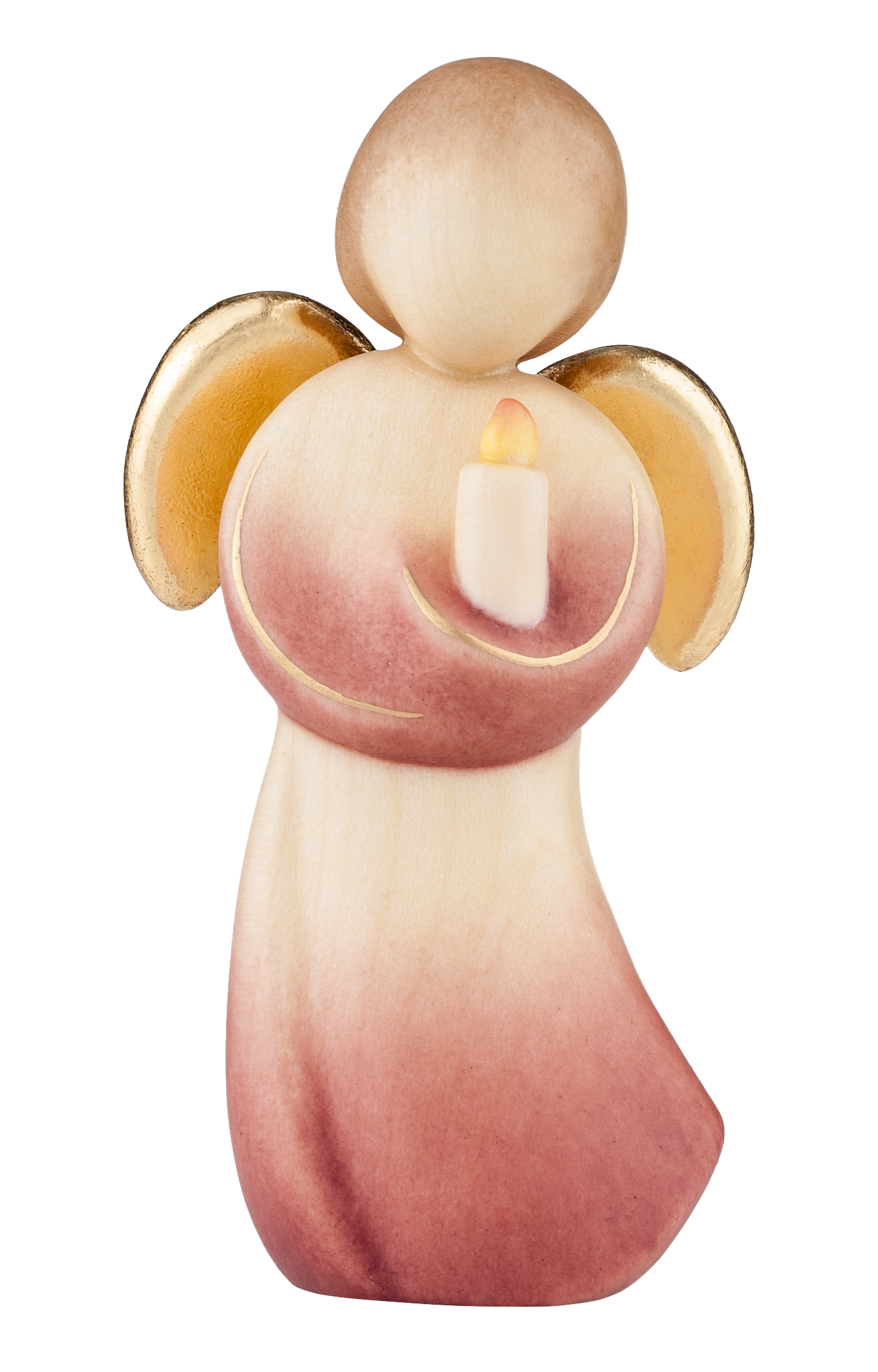 Engel modern art mit Kerze