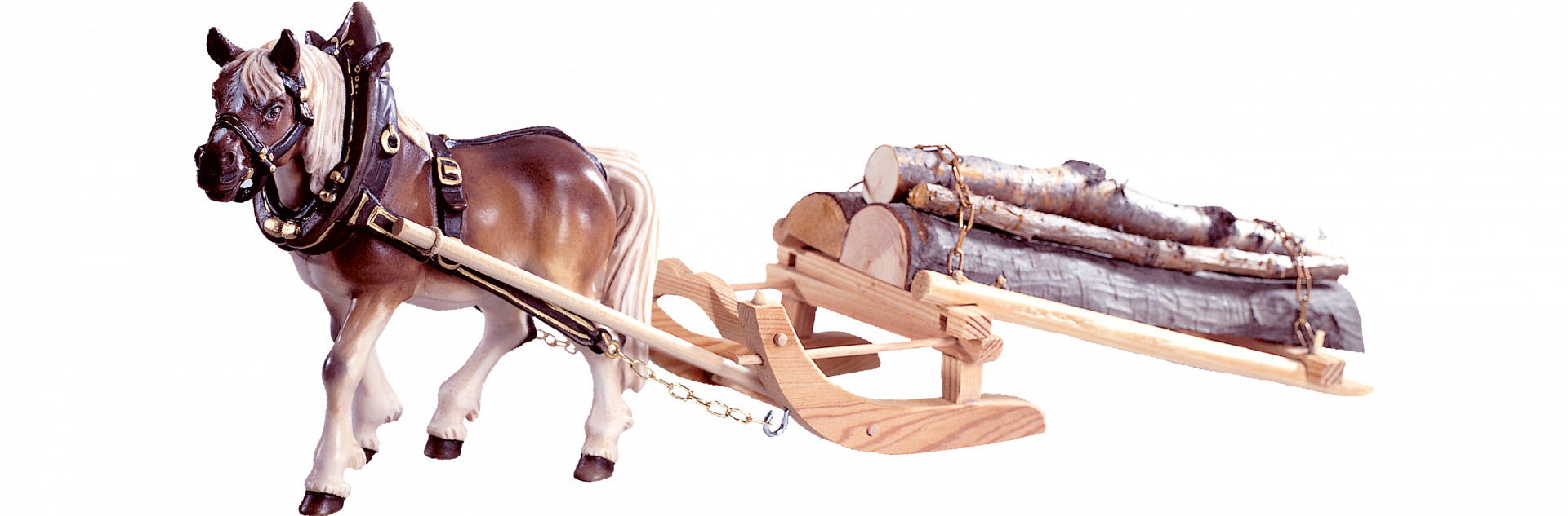 1 Draw-horse with woodsledge