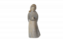 Shepherdess praying Rustic