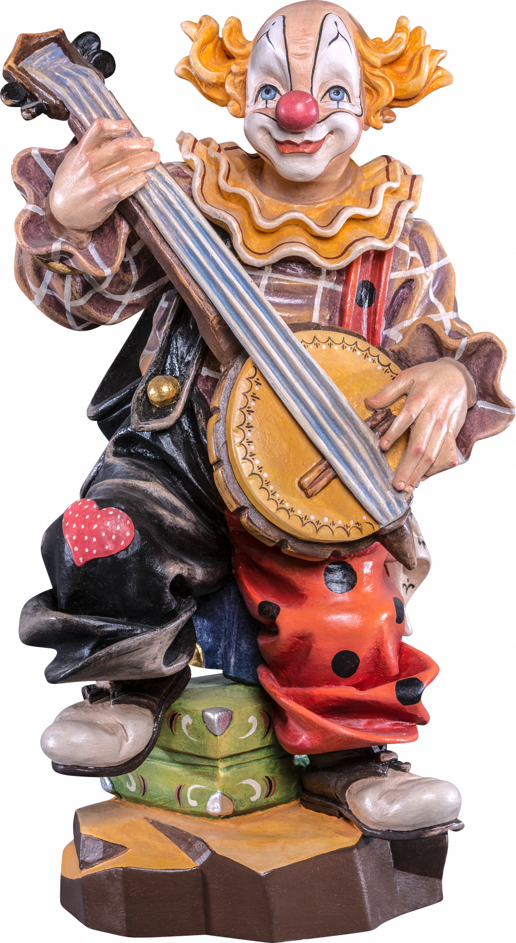 Clown Banjospieler