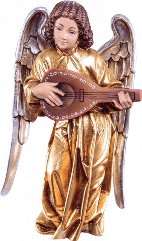 Pacher - angel with mandolin