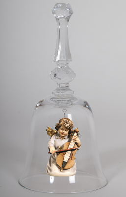 Crystal bell with Bell angel double-bass