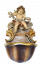 Weihwasserkessel-Engel mit Schleife