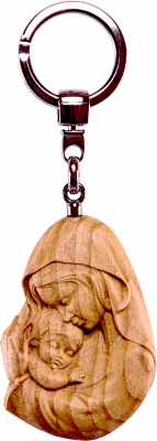 Key-ring Madonna cherry