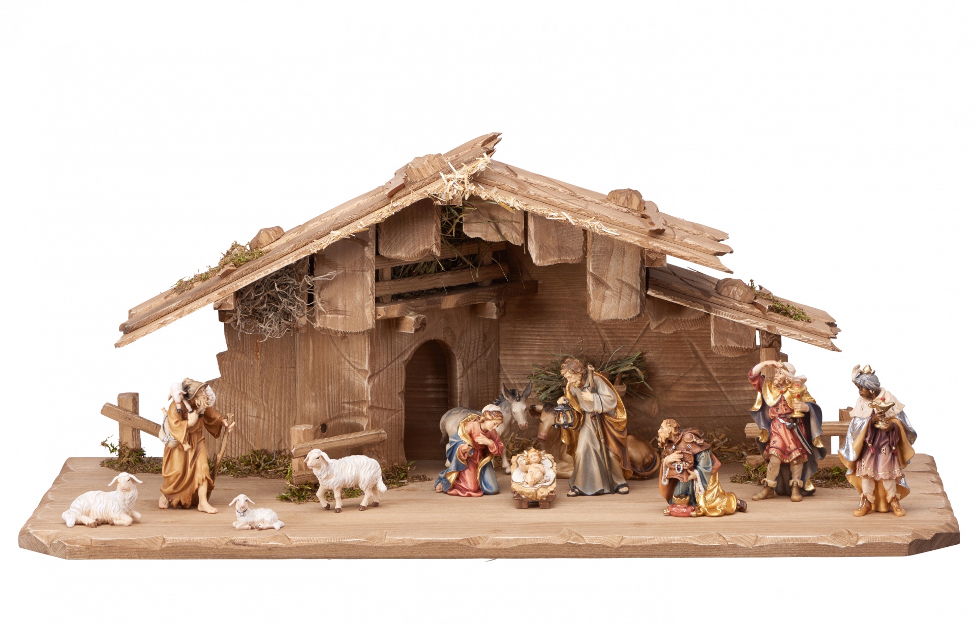 Rainell Nativity Set 14 pcs. - Stable Holy Night
