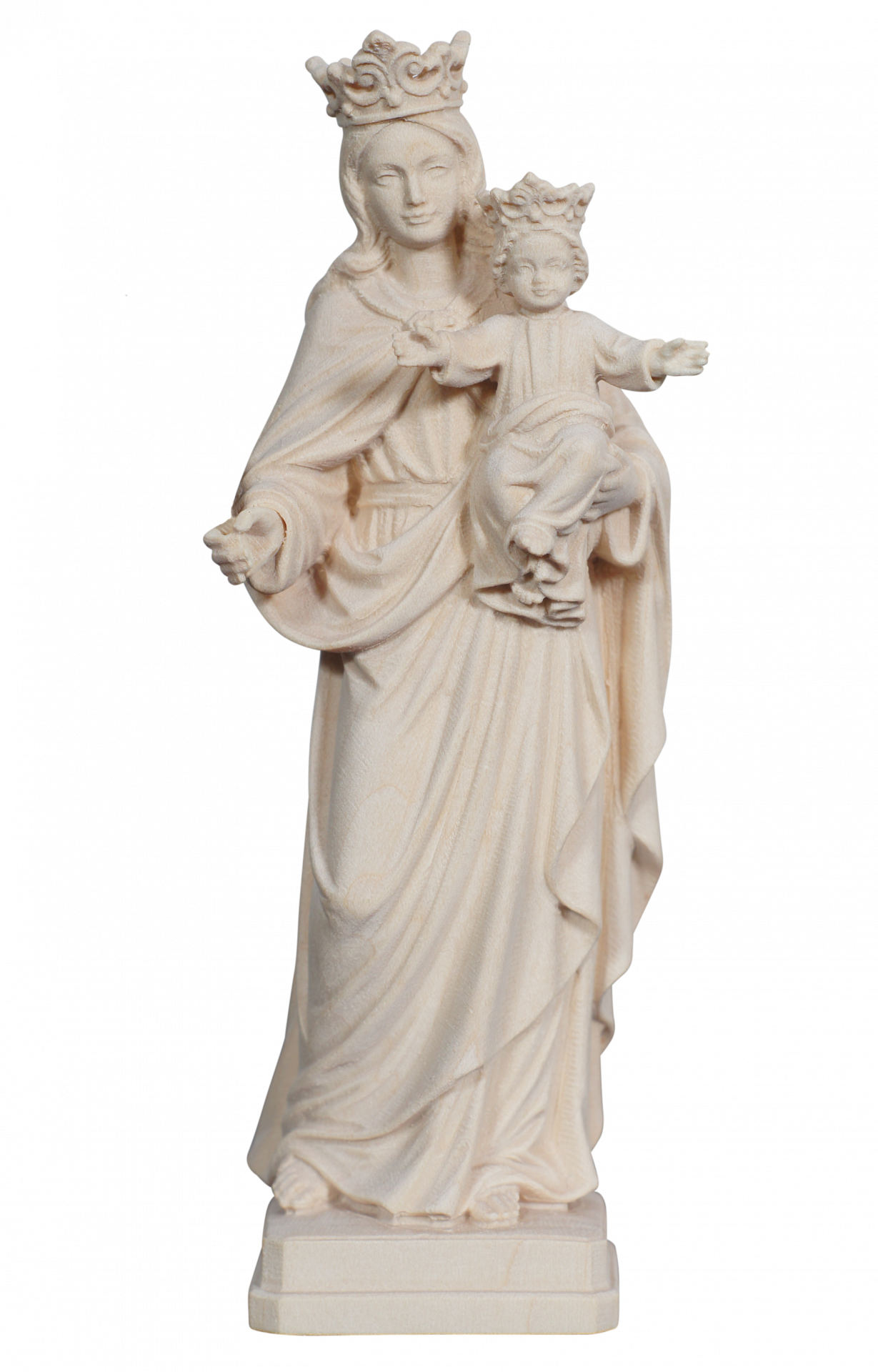 Madonna con bambino e corona