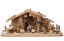 Presepe Mahlknecht Set 14 pezzi - Capanna Notte Sacra