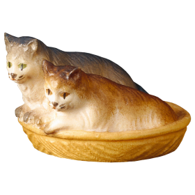 Presepe Ulrich Gatti nel cesto