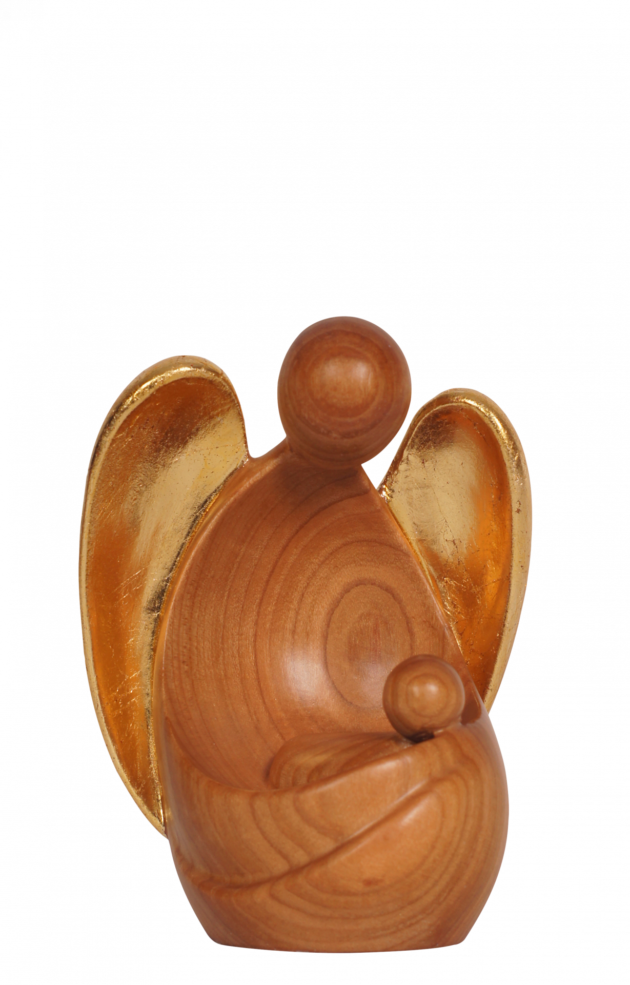 Guardian angel Amore sitting cherrywood