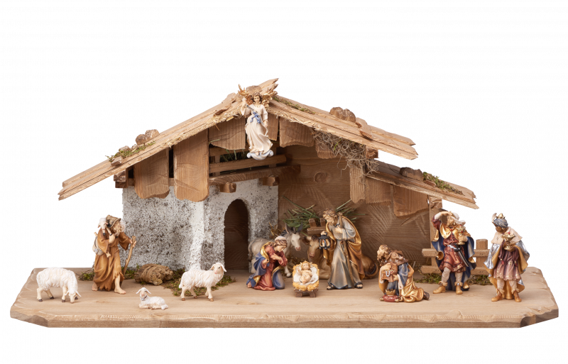 Rainell Nativity set 15 pcs - stable Holy Night