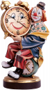 Clown with real clock