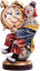 Clown mit funktionstüchtiger Uhr