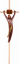 Christus der Jugend Nuss mit Kreuz