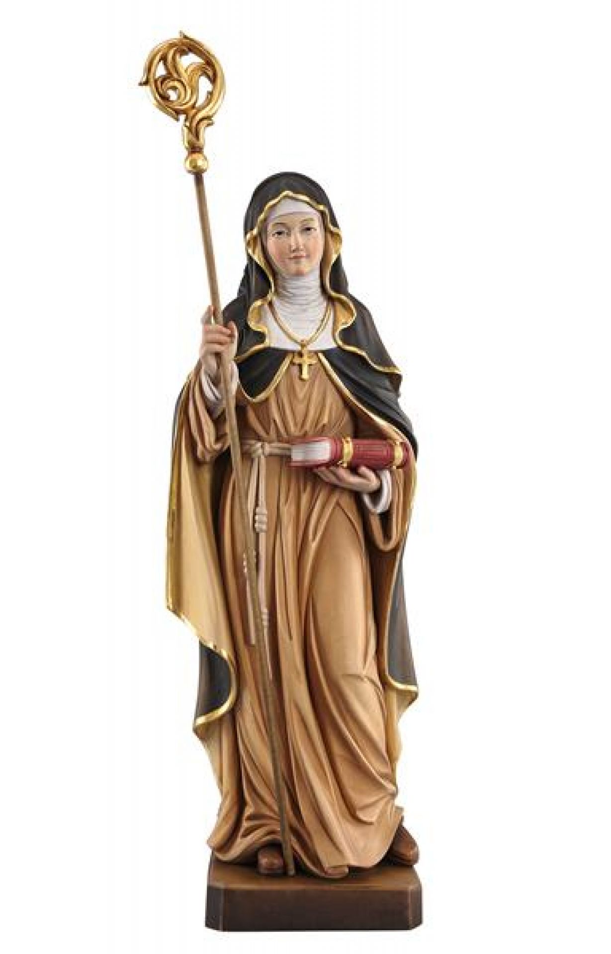 Nonne mit Bischofsstab