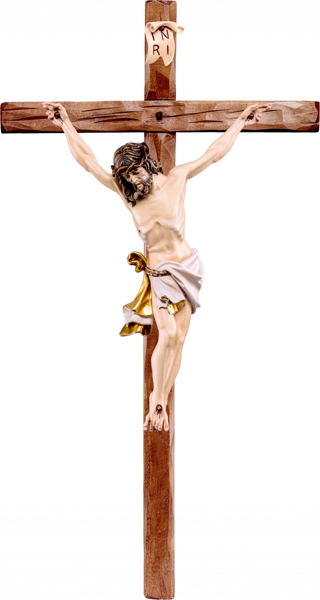 Cristo delle Alpi bianco con croce diritta