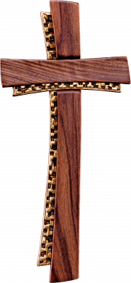 Deco-cross walnut