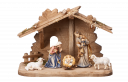 Kostner Nativity set 7 pcs-stable Tyrol for Holy Family