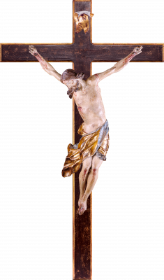 Neapolitan Christ with cross