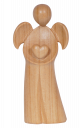 Angel Amore with heart cherrywood