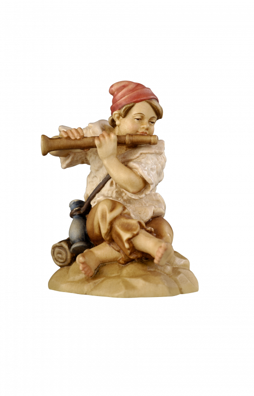 RA Boy sitting with flute