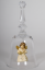 Crystal bell with Bell angel bell
