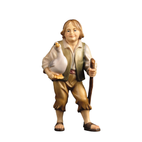 Presepe Ulrich Bambino con oca