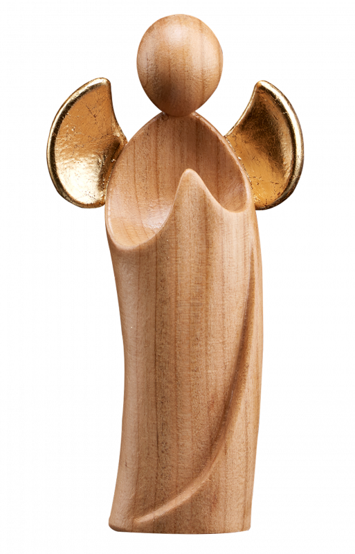 Angel Amore praying cherrywood