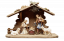 Heimatland Krippe Set 7 teilig - Familienstall Tirol
