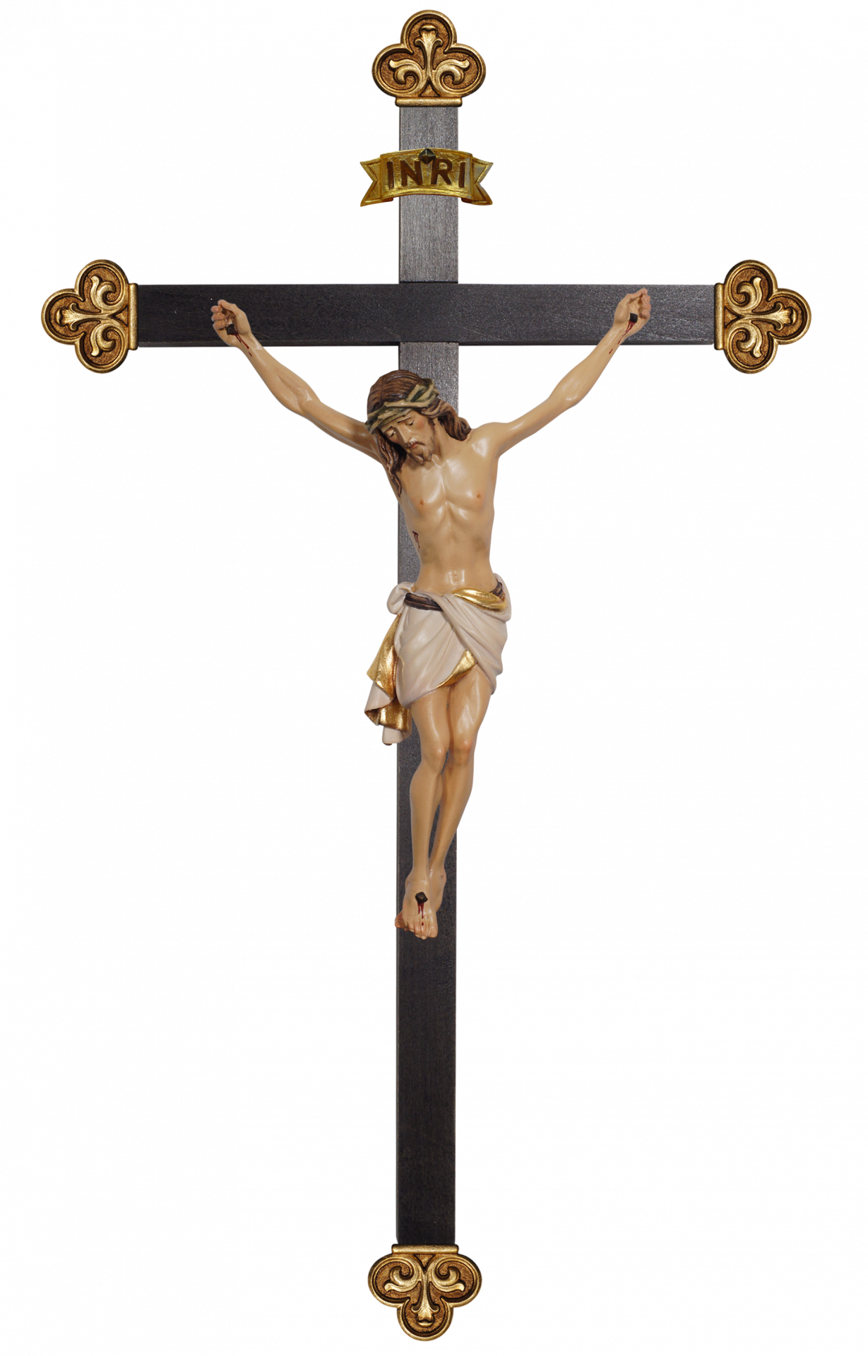 Christus Siena auf Balken Barock