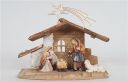 HE Nativity set 5 pcs-Stable Tyrol for H.Fam. with Comet