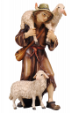 Presepe Kostner Pastore con 2 pecore