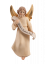 Licht Krippe Gloriaengel weiß
