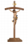 Christus Leonardo auf Stehkreuz gebogen
