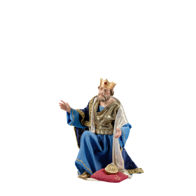 Hannah Krippe König Melchior mit Krone